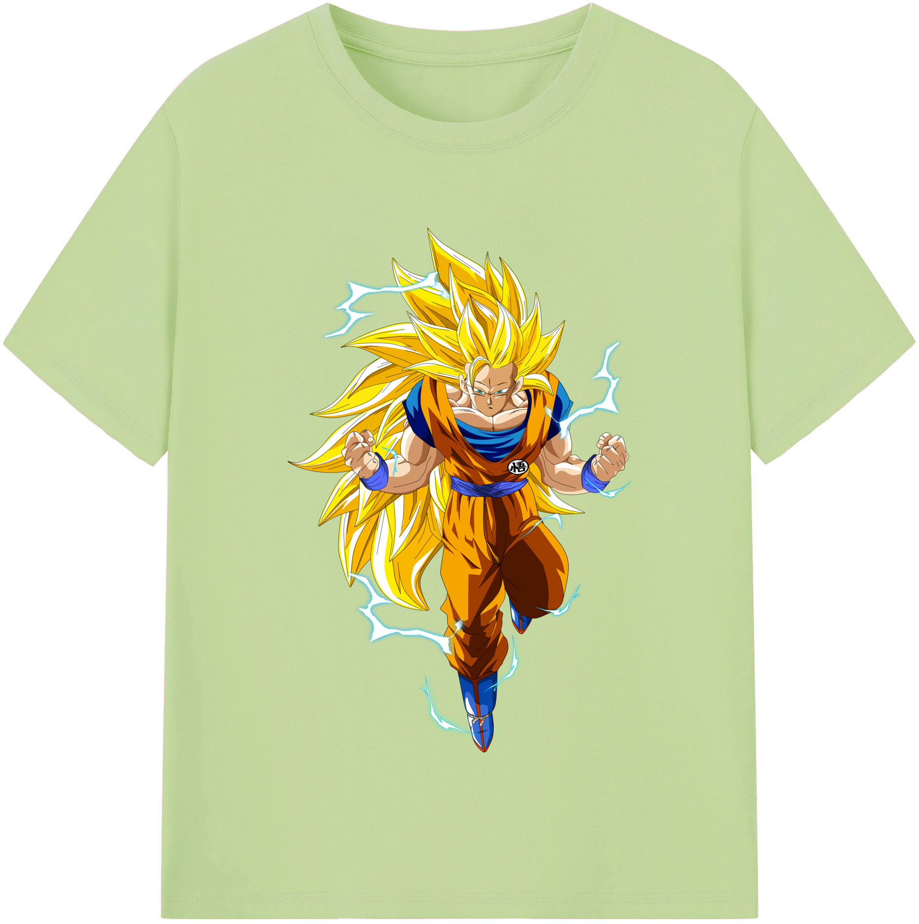 （画像用） ドラゴンボール 孫悟空（そん ごくう）Son Goku カカロット DRAGON BALL Kakarotto 綿100％半袖Tシャツ（フロントプリント）